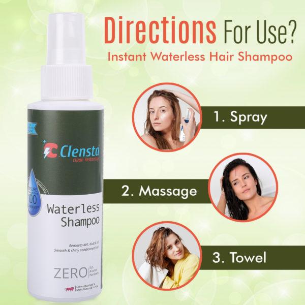Clensta Waterless Shampoo
