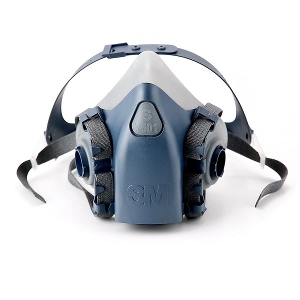 3M Reusable Respirator, Half Face Piece 7501