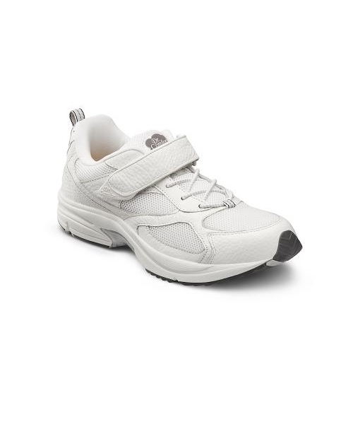 Dr. Comfort - 6910 Brian X-Depth White Velcro Shoe