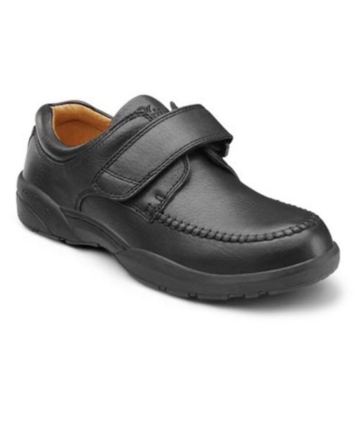 Dr.-Comfort-Mens-Carter-Black-Stretchable-Diabetic-Casual-Shoes