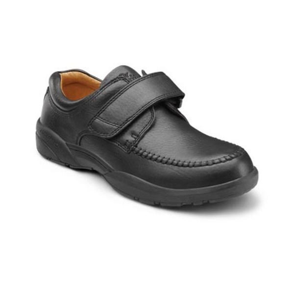Dr.-Comfort-Mens-Carter-Black-Stretchable-Diabetic-Casual-Shoes