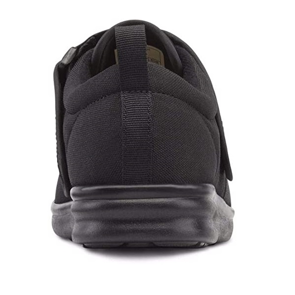 Dr. Comfort Men's Carter Black Stretchable Diabetic Casual Shoes,Black1