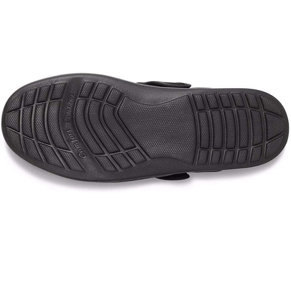 Dr. Comfort Men's Carter Black Stretchable Diabetic Casual Shoes,Black5