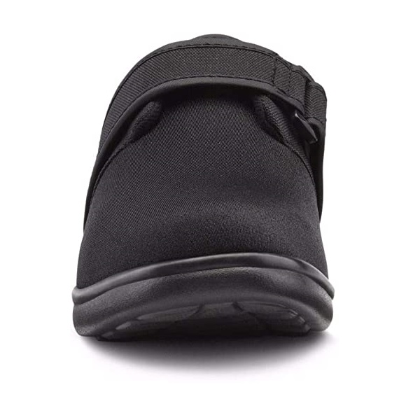 Dr. Comfort Men's Carter Black Stretchable Diabetic Casual Shoes,Black6