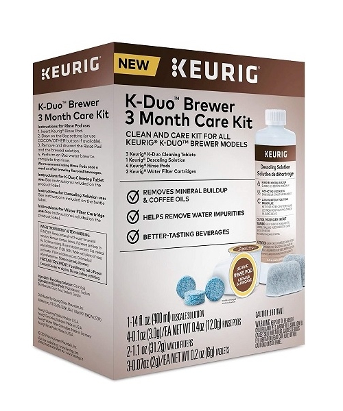 Keurig 5000351184 K-Duo 3 Month Care Brewer Maintenance Kit