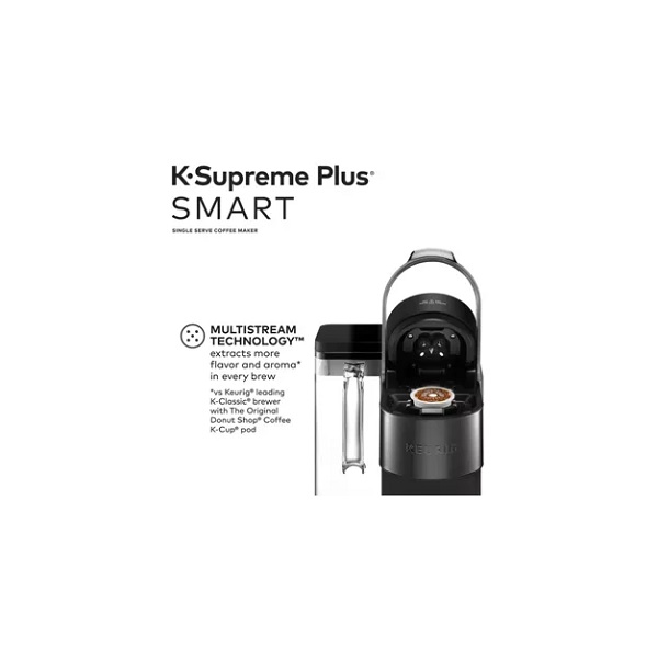 Keurig K-Supreme Single-Serve K-Cup Pod Coffee Maker - White