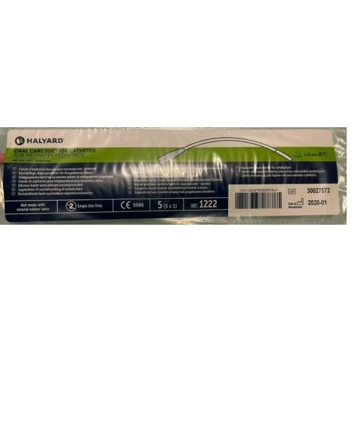Halyard 1222 Oral Care Suction Catheter