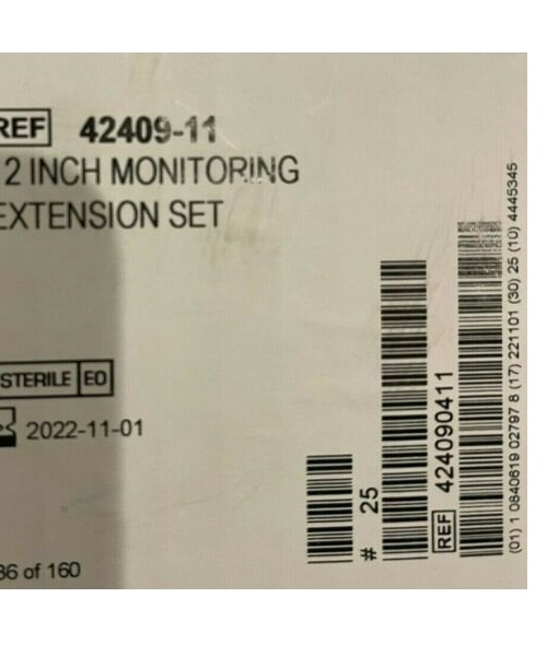 Icu medical 12 inch extension kit