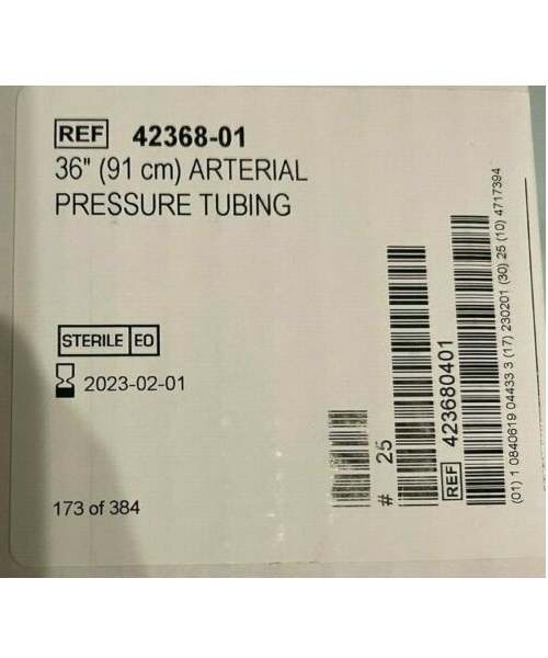 ICU Medical Arterial Pressure Tubings - Arterial Pressure Tubing,