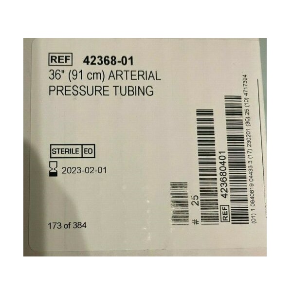 ICU Medical Arterial Pressure Tubings - Arterial Pressure Tubing,
