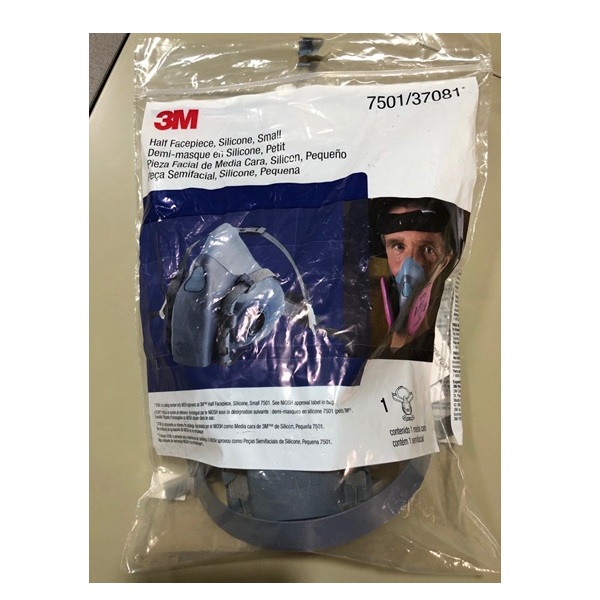 3M 7501-small half facepiece respirator