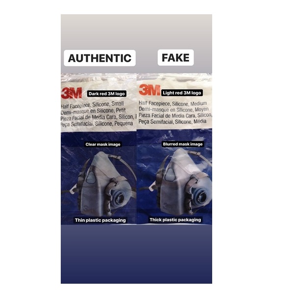 3M 7501-small half facepiece respirator - Image 3