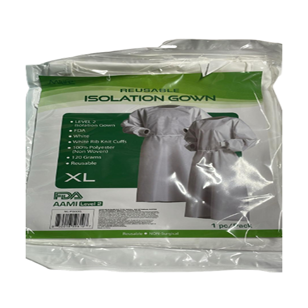 Level 2 Reusable Isolation Gown Size XL 1 pc Pack (LOC TUB-90) - Image 2