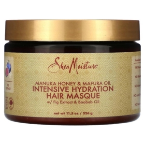 SHEA MOISTURE Intensive Hydration Honey & Mafura Oil Masque For Dry Hair, 354Ml,1 Count